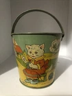 Chein Vintage Sand Pale Kitty Theme