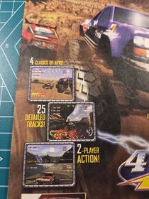 4 Wheel Thunder Sega Dreamcast Video Game Print Ad