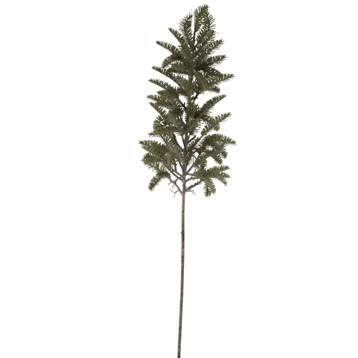 Branche de pin artificielle 116cm verte pour remplacer le vrai sapin salissant