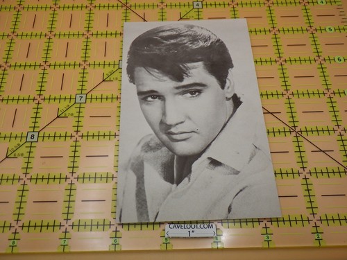 Elvis Presley Vintage Penny Arcade Card 1950s 1960s Rock n Roll Music Exhibit