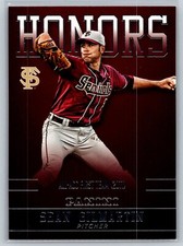 2015 Panini Collegiate Florida State Sean Gilmartin Honors Insert