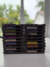 Nintendo NES Games Lot - Mighty Final Fight, Tag Team Match M.U.S.C.L.E., Elm St