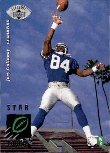 1995 Upper Deck #8 Joey Galloway Electric Seattle Seahawks