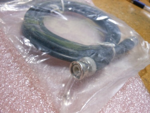 APC RG58 STYLE THIN ETHERNET CABLE 6 FEET PART # 0422-6 BNC MALE TO MALE 50 OHM - Picture 4 of 5
