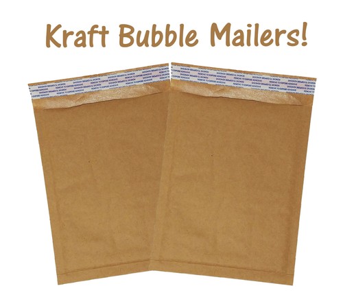 6x10" Brown Kraft Bubble Mailers Recyclable Padded Shipping Mailing Envelopes! - Picture 30 of 88
