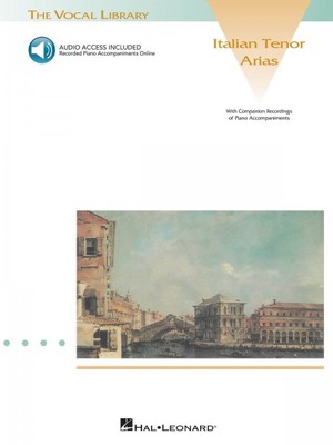 Italian Tenor Arias - Sheet Music Vocal Collection Book and Audio 000740050