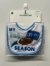 Infant-Baby-Football Bib My 1st Season New