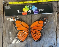 Monarch Butterfly Decorative Clip 7" wide