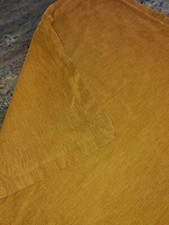 Crate Barrel Linden Gold Cotton Blend Pillow Cover 22"