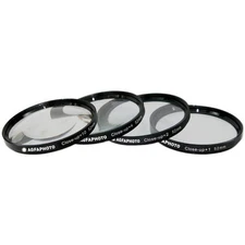 AGFA 52mm 4-Piece Close-Up Macro Multi Coated Filter Kit (+1+2+4+10)