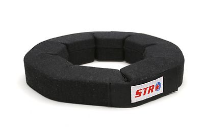 STR SFI Neck Support Brace Collar, Oval Race Kart Mini F2 - Small Black