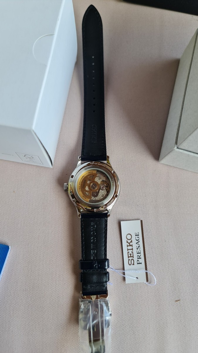 SEIKO PRESAGE SSA421J1 ZEN GARDEN Automatic Watch Open Heart Semi