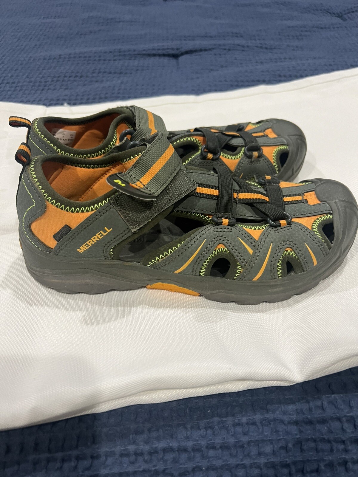MERRELL Sandalo unisex Merrill Hydro Olive nuovo taglia 4