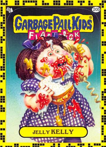 GARBAGE PAIL KIDS 2011 FLASHBACK SERIES 2 PICK-A-CARD YELLOW BASE STICKERS TOPPS - Picture 80 of 321