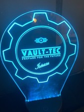 Fallout Vault LED Neon Light Sign -Man Cave , GameRoom ,Bar - Rgb