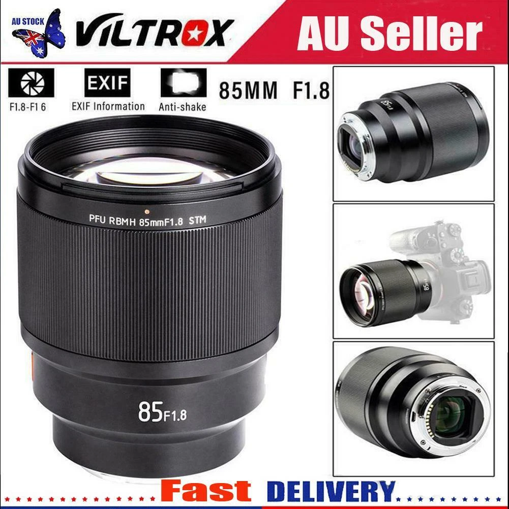 Viltrox 85mm F1.8 Auto Focus AF Large Aperture STM Lens for Fujifilm X-T3 X-T20