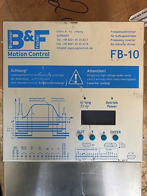 B&F Motion Control FBS10C-A Freguency inverter 22A 