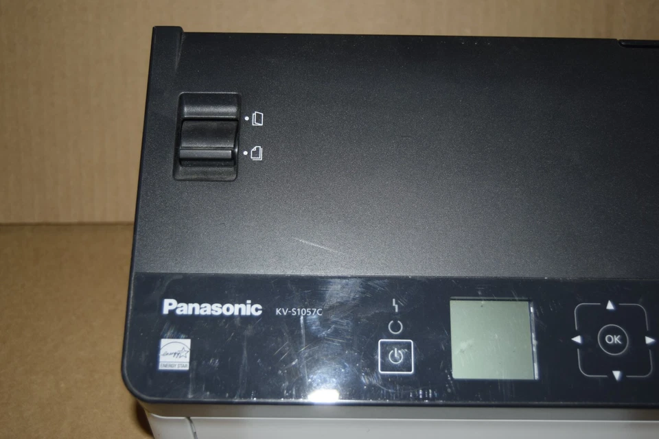Panasonic KV-S1057C Duplex Document Scanner LAN USB 3.1 w/ Cord *No Input Tray* - Image 3 of 4