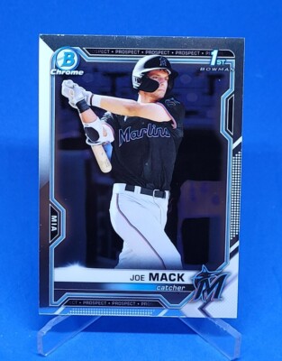 Joe Mack  2021 Bowman Draft Chrome #BDC- 159 Rookie Card RC