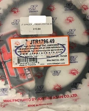 JT Rear Sprocket JTR1796.49 Teeth