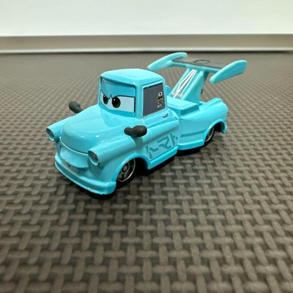 Mater Cars Toons Mater's Tokyo Race Disney Pixer Takara Tomy Cars JP Tomica C-28 - Image 2 of 4