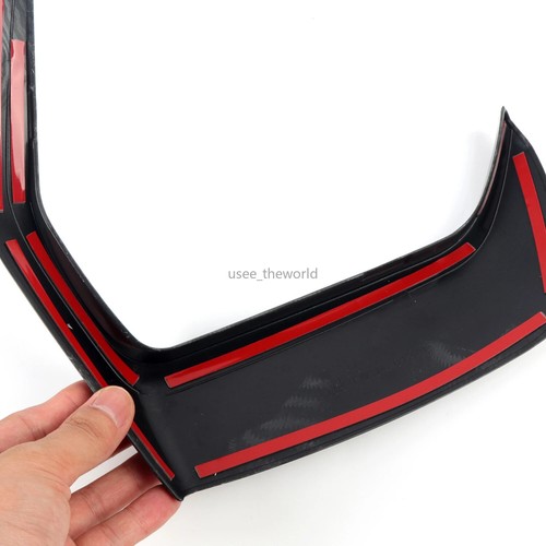 2pcs Carbon Fiber Front Bumper Grille Cover Trim For Ford Mustang GT 2024 2025 - Picture 14 of 14