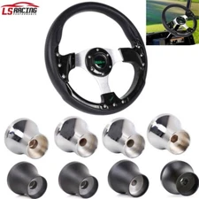 Golf Cart Steering Wheel or Black Adapter For EZGO Club Car for Yamaha Golf Cart