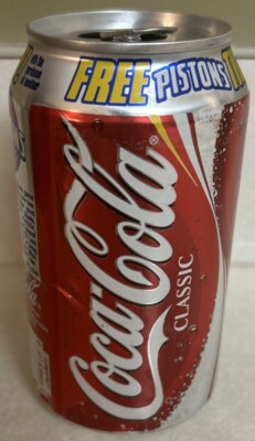 2004 COCA-COLA CLASSIC 12oz. Empty Pull Tab Aluminum Soda Can, Detroit Pistons