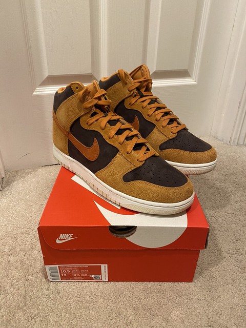 Size 10.5 - Nike Dunk High Premium Dark Russet for sale online | eBay