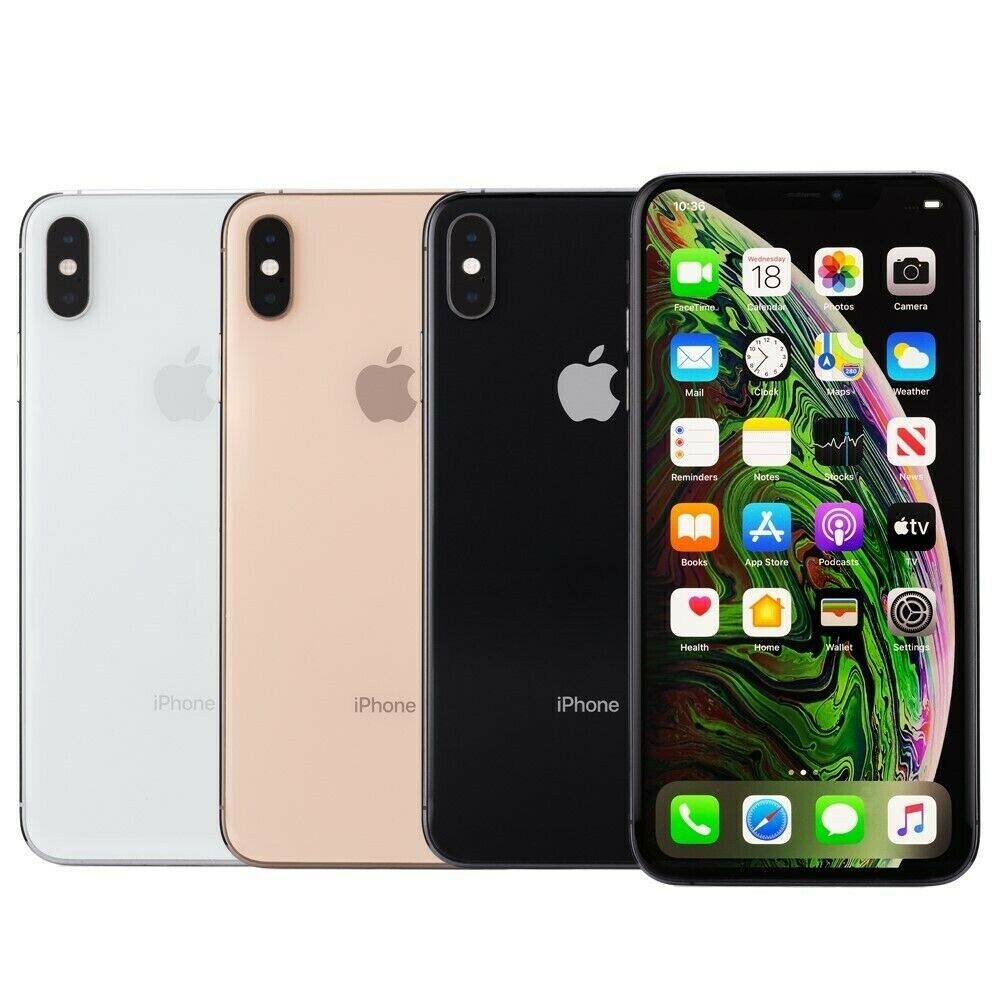  Apple iPhone XS Max, US Version, 256GB, Gold