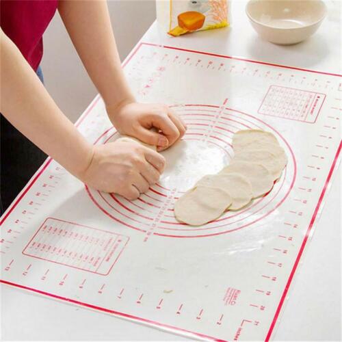 Nouveau Tapis De Cuisson Antiadhésif En Silicone Tapis De Pâtisserie Extra F - Photo 1/13