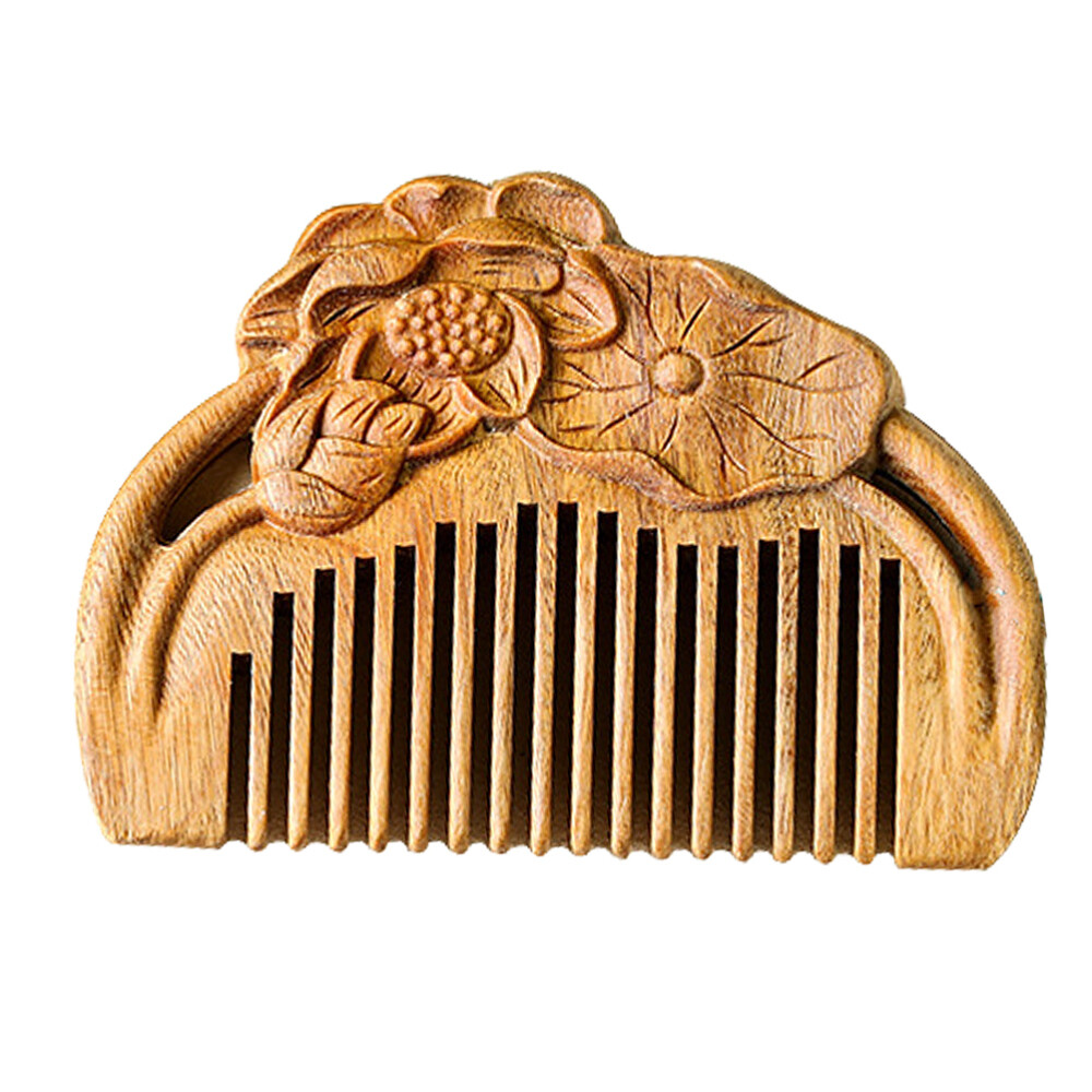 gr-nes-sandelholz-h-lzerner-kamm-sandelholzkamm-naturhaarkamm-ebay