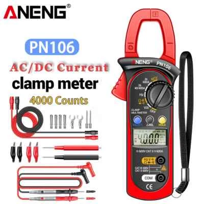 BRANDED Digital Clamp Meter AC/DC Current Voltage Multimeter Temp Volt Amp Tester