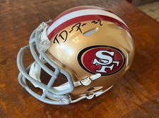 Tyrion Davis-Price Signed San Francisco 49ers Mini Helmet Psa/dna Coa LSU