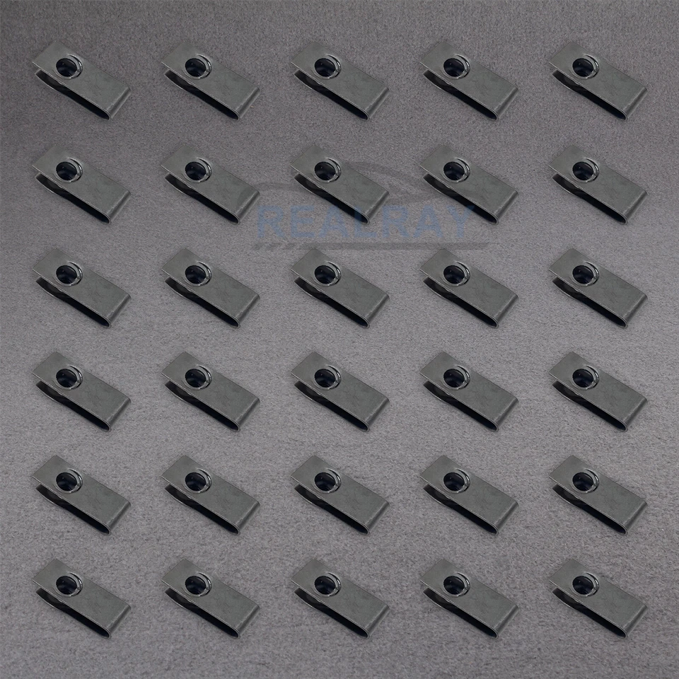 Tuerca en U rosca M6-1.0 para Buick Cadillac GMC Chevrolet Oldsmobile Pontiac Foto 4 de 4