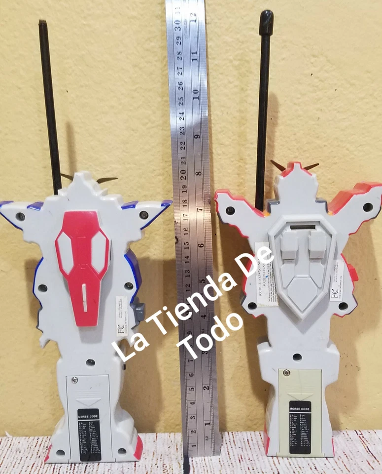  RARO CONJUNTO DE FIGURAS WALKIE TALKIE ESTILO PARA FANS DE GUNDAM COLECCIONISTAS LEER Foto 3 de 4