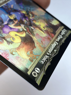 MTG Light-Paws, Emperor's Voice *SHOWCASE FOIL* Kamigawa: Neon