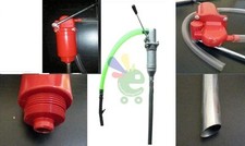 Pompa manuale a stantuffo  60lt/min per fusti travaso gasolio olio nafta