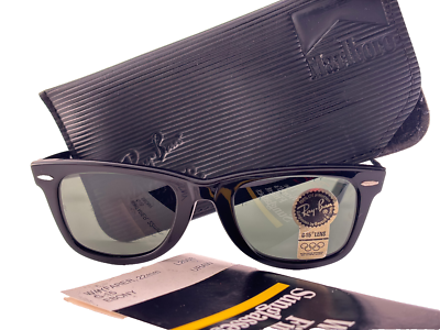 VINTAGE RAY BAN THE WAYFARER MARLBORO EDITION G15 LENS USA 1991