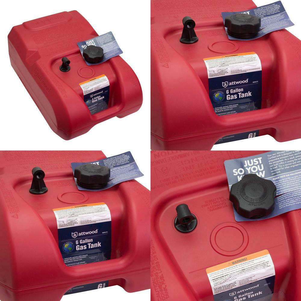 attwood 8806LP2 EPA and CARB Certified 6-Gallon Portable Marine Boat 6  Gallon | eBay