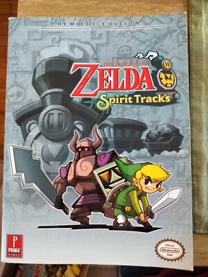Legend Of Zelda Spirits Tracks Prima Premiere Edition Strategy Guide (no map)