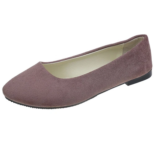Ladies Dress Flats Slip On Pumps Dance Women Low Heel Cozy Shoes Casual Fashion - Bild 51 von 53