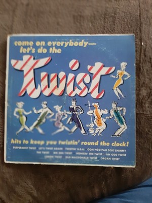 Come On Everybody Let's Do The Twist 33rpm Lp. 2 Poor Copies Selling Together.