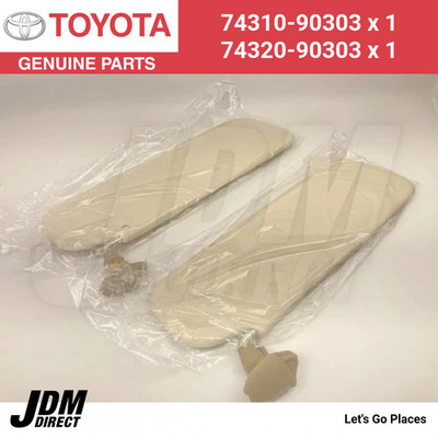 TOYOTA Land Cruiser 79-84 Sonnenschutzblende Set BJ40 BJ42 FJ40 FJ55 Sunvisor...