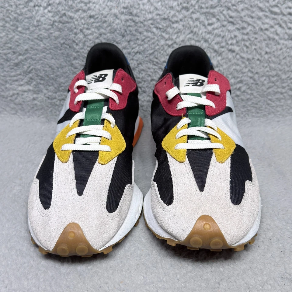 New Balance 327 Mens Size 12 Sneakers Summer Fog Black Suede - Image 2 of 4