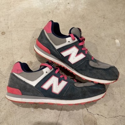 New Balance Big Kids Youth Size 7 Blue / Night Shadow KL574NKG