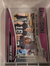 2025 Panini Absolute Ashton Jeanty Introductions