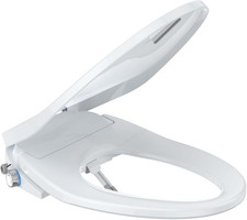 Smart Electric Bidet Toilet Seat with Warm Water  Auto Features
