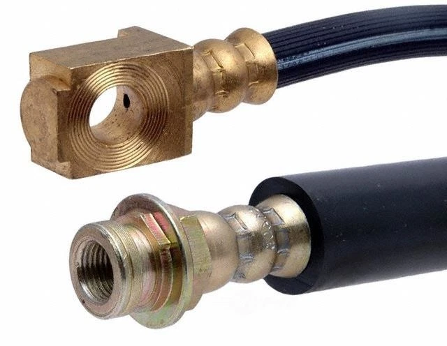 Mangueira hidráulica de freio compatível com 1982-1991 Pontiac Grand Am Sunbird J2000 Sunbird ACDE - Imagem 2 de 3