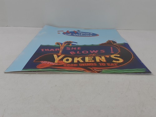 Vintage 1997 Yoken's Restaurant Menu Thar She Blows 50 Year Anniversary RARE 925 - Bild 10 von 12